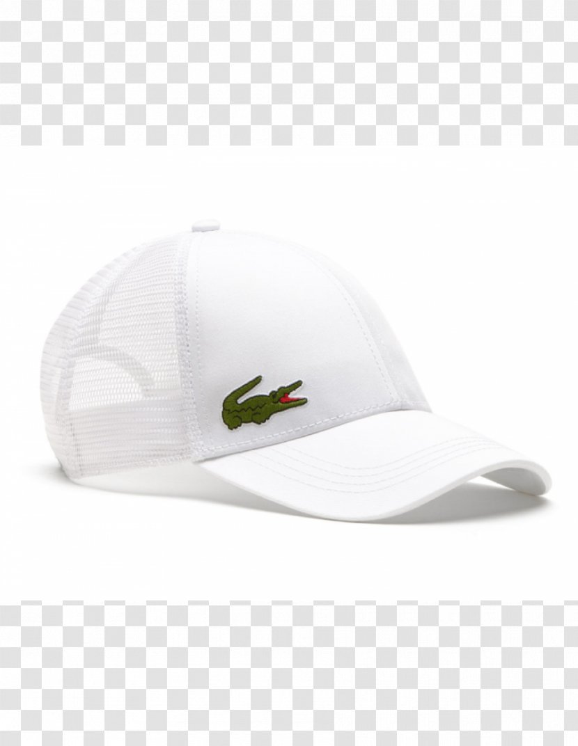 Baseball Cap Lacoste Trucker Hat - White Transparent PNG