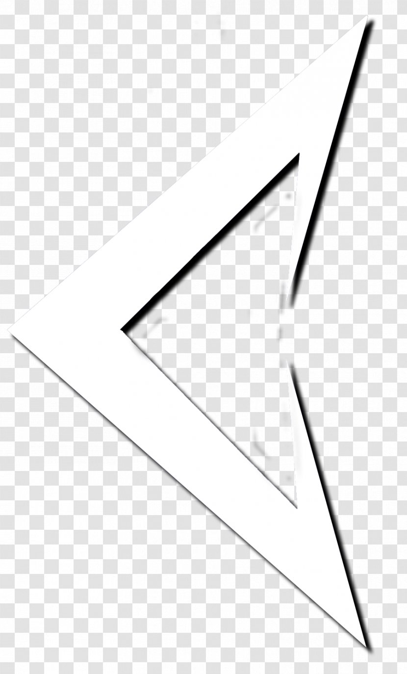 Triangle Point Font - Rectangle Transparent PNG