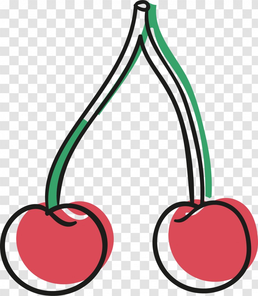 Poster Clip Art - Tree - Vector Hand-painted Cherry Posters Transparent PNG