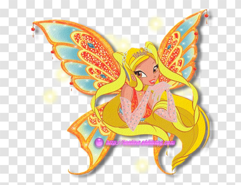 Stella Bloom Tecna Fairy Aisha - Butterfly Transparent PNG