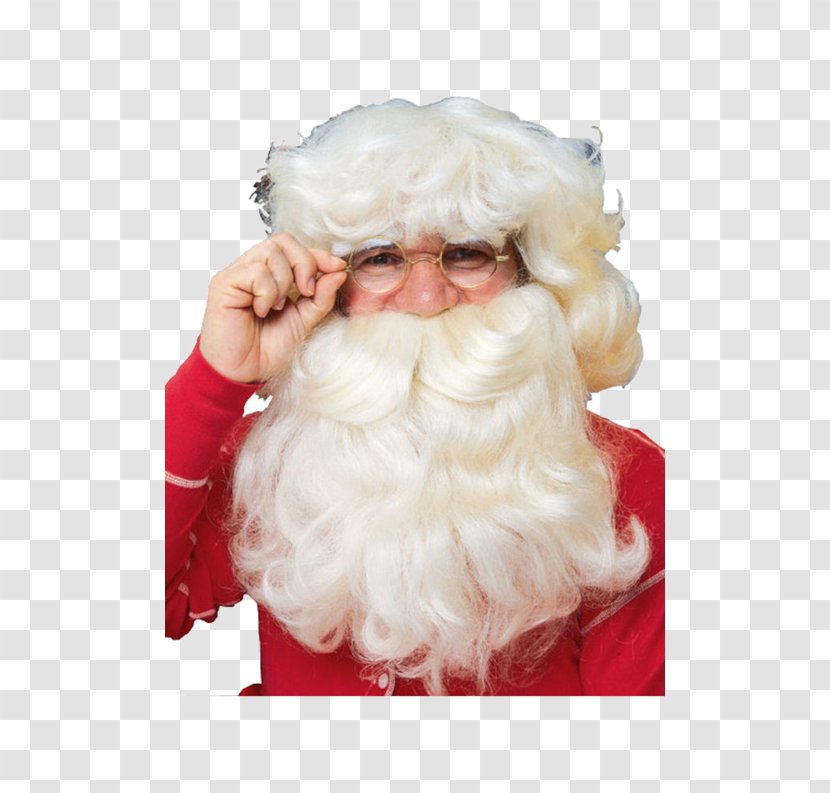 Santa Claus Costume Clothing Beard Wig - Designer - Sets Transparent PNG