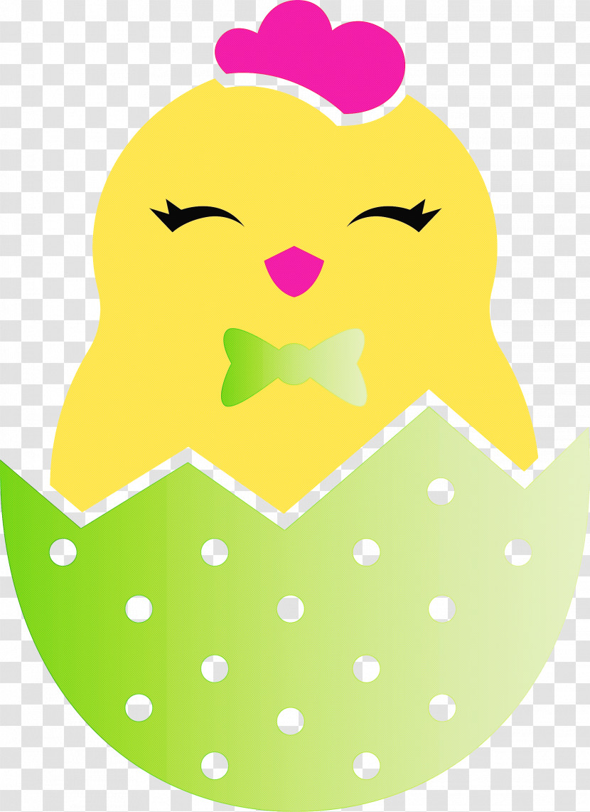 Chick In Eggshell Easter Day Adorable Chick Transparent PNG