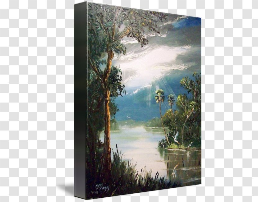 Watercolor Painting Oil Landscape - Paint - River WaterColor Transparent PNG