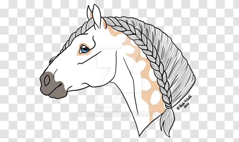 Mane Halter Mustang Rein Clip Art - Snout - Mirror On The Wall Transparent PNG