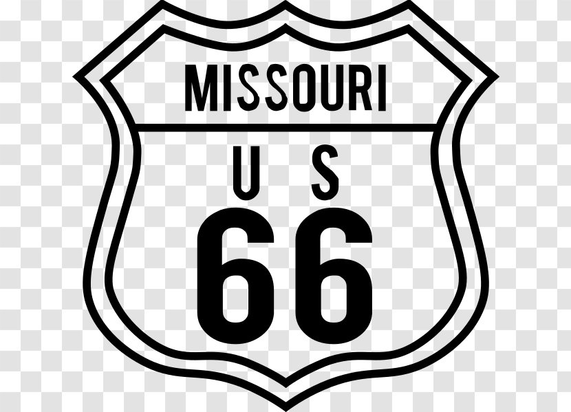 U.S. Route 66 Arizona Car 20 Highway - Street Name Sign - Us Transparent PNG