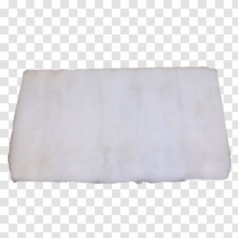 Rectangle Material - White - Blanket Transparent PNG