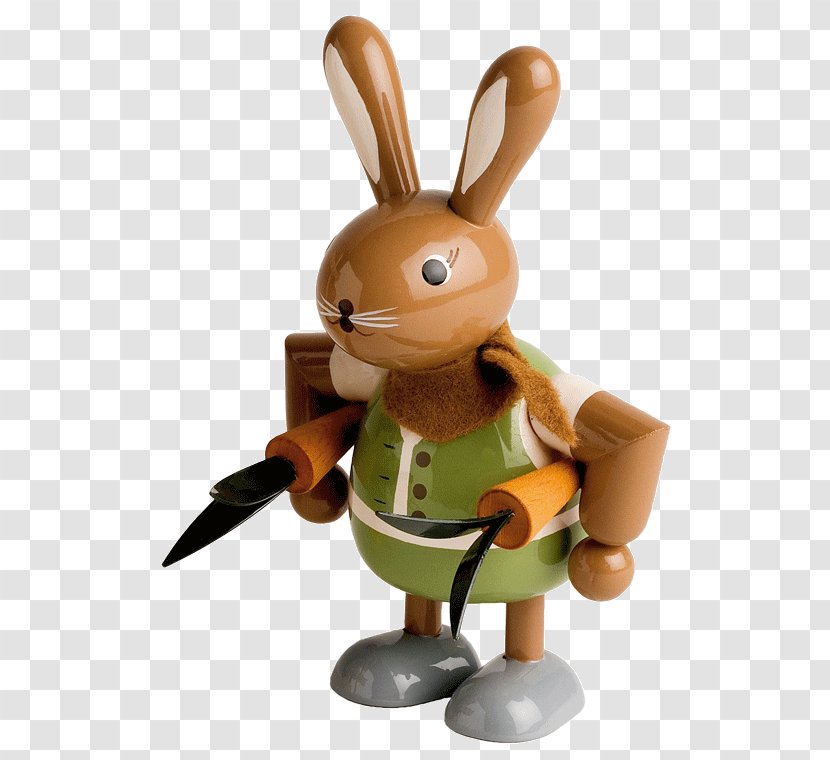 Easter Bunny Carrot Thief Rabbit Pet Ore Mountains - Hase Transparent PNG