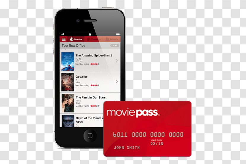 MoviePass Credit Card Debit Cinema Film - Communication Transparent PNG