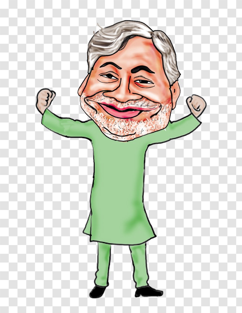 Caricature Cartoon Bihar Laughter - Child - Balasaheb Thakre Transparent PNG