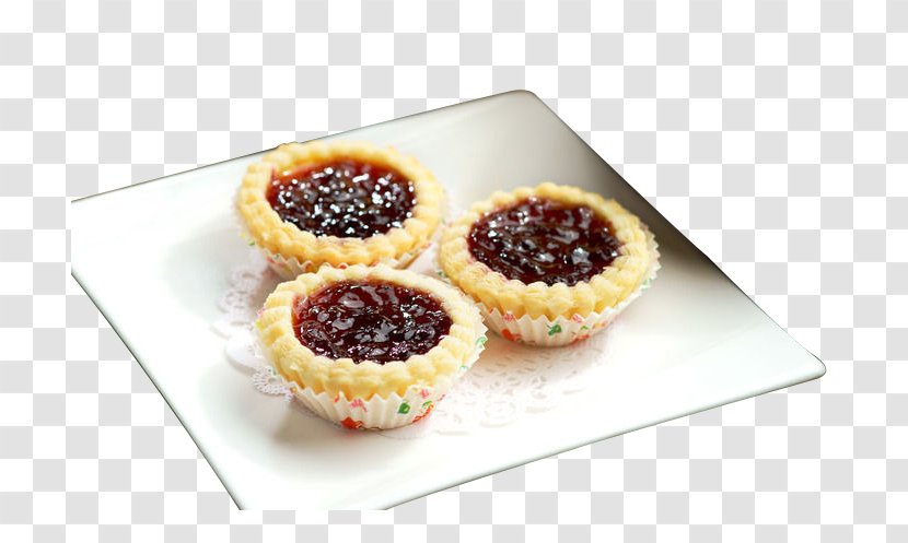 Treacle Tart Petit Four Baking Recipe - Blueberry Tarts Transparent PNG