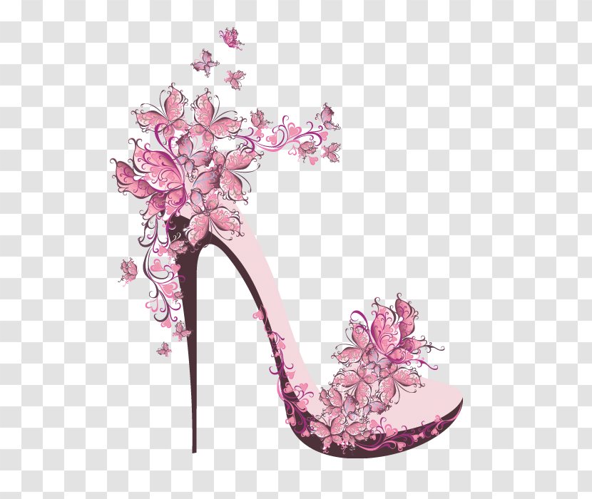 High-Heel Wedding Church High-heeled Footwear Shoe Stock Photography Clip Art - High Heeled - Pink Heels Transparent PNG
