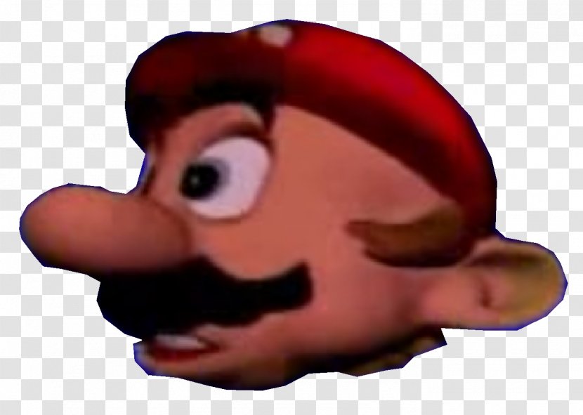 Super Mario 64 Smash Bros. Kart 8 Deluxe Wii - Head Transparent PNG