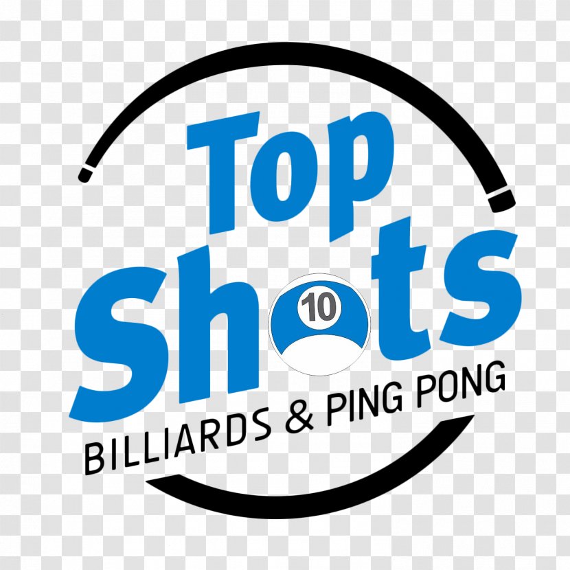Top Shots Billiards And Ping Pong Logo Brand Organization Transparent PNG