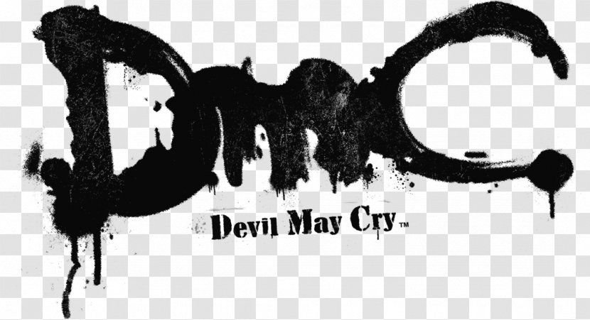 DmC: Devil May Cry 4 5 3: Dante's Awakening - Black And White - Dmc Tattoo Transparent PNG