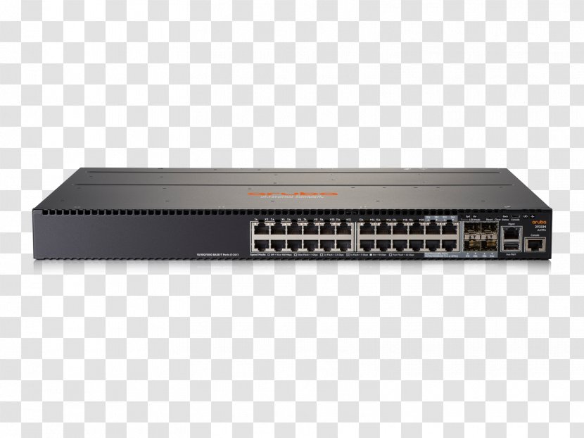 Hewlett-Packard Aruba Networks Power Over Ethernet Network Switch HP Networking - Stackable - Hewlett-packard Transparent PNG