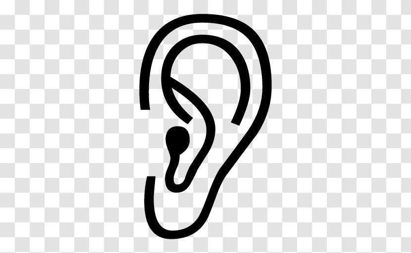 Listening Logo Ear Transparent PNG