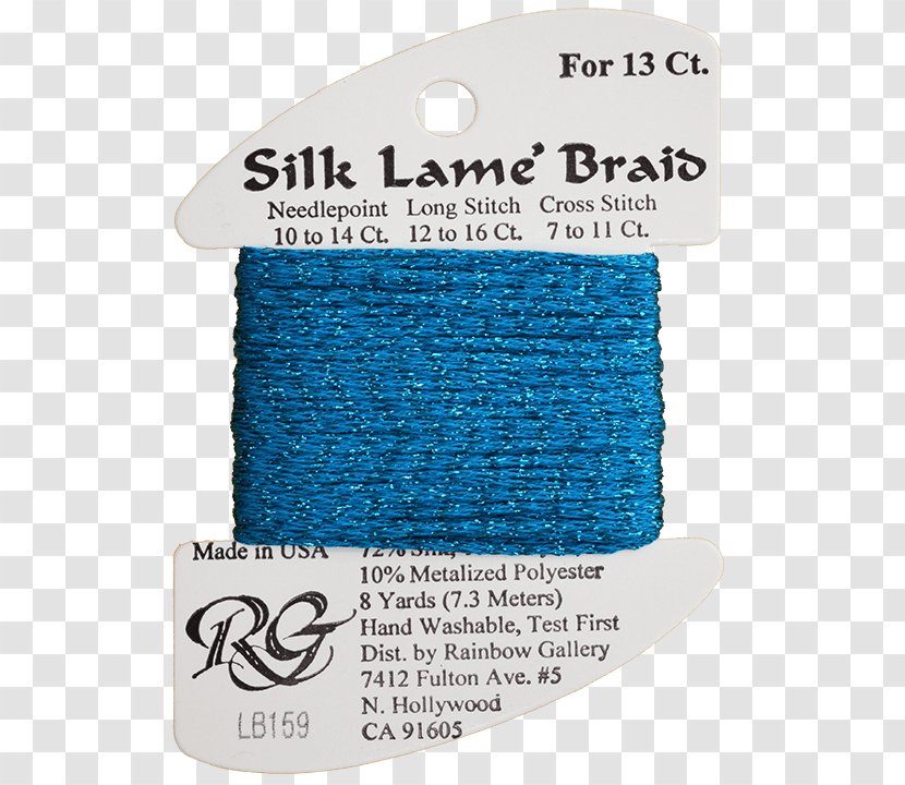 Yarn Needlepoint Silk Lamé Embroidery - Needlework - Thread Transparent PNG