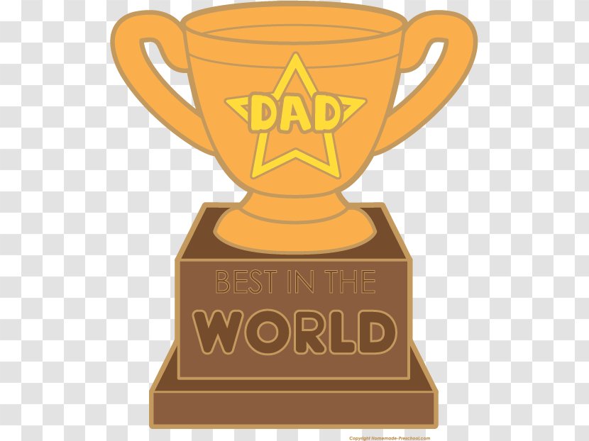 Trophy Award Father's Day Clip Art - Cup - Father Transparent PNG