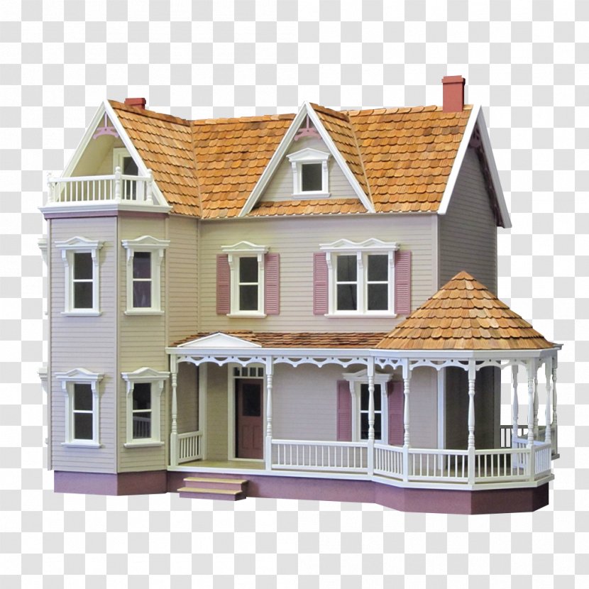 The Little Dollhouse Company 1:12 Scale Toy - House - Doll Transparent PNG