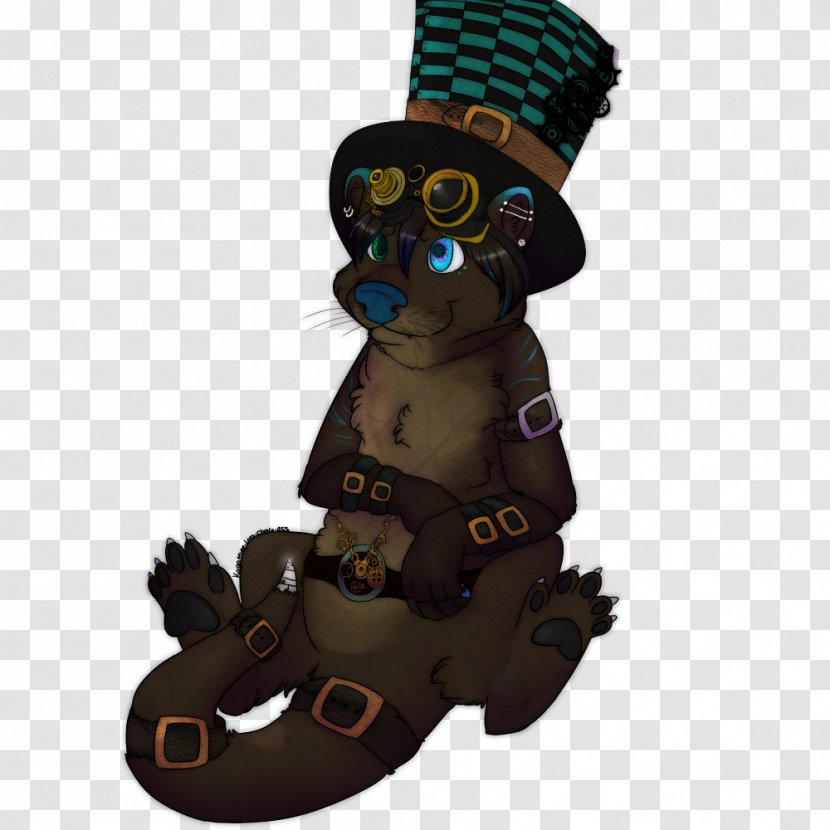 Otter Bear Cat The Chariot Carnivora - Watercolor Transparent PNG
