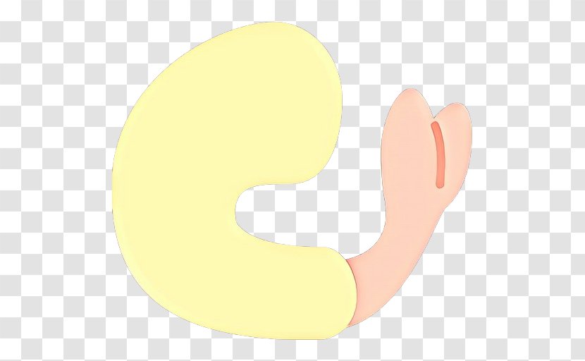 Yellow Background - Thumb - Gesture Hand Transparent PNG