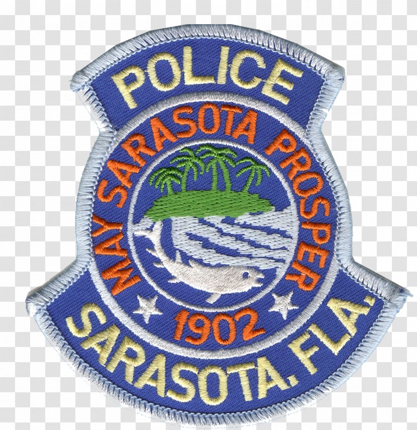 Sarasota Police Department Officer Badge Transparent PNG