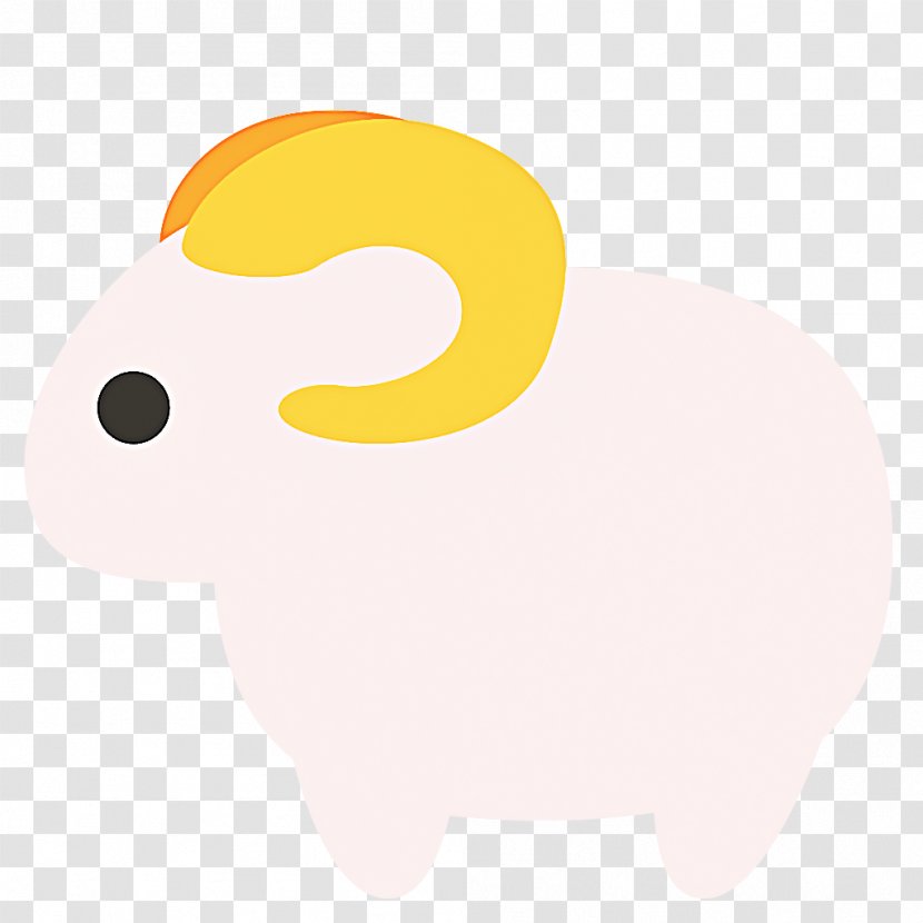 Yellow Background - Snout - Cartoon Transparent PNG