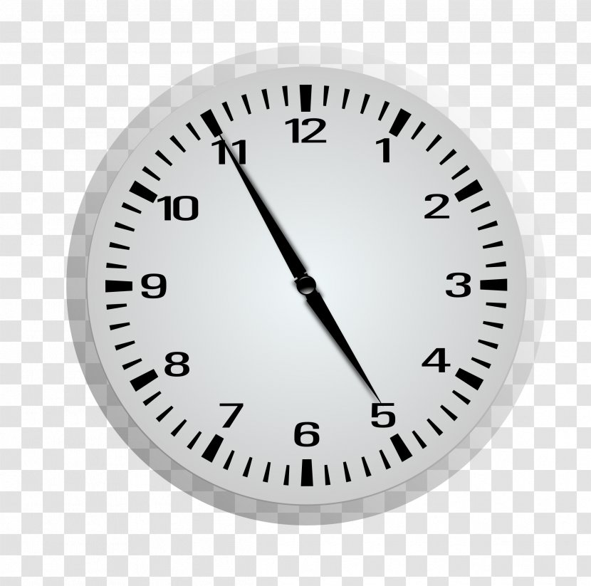 Digital Clock Striking Clip Art - Time Transparent PNG