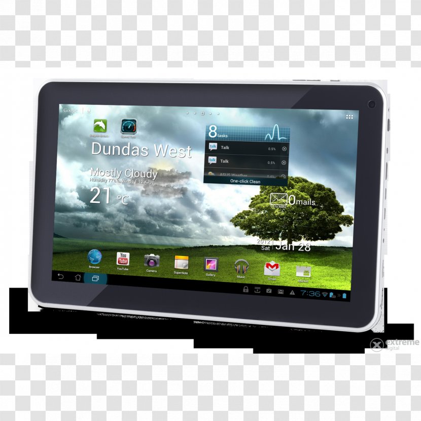 Asus Transformer Pad TF300T Eee Prime TF701T Infinity 华硕 - Touchscreen - Android Tablet Transparent PNG