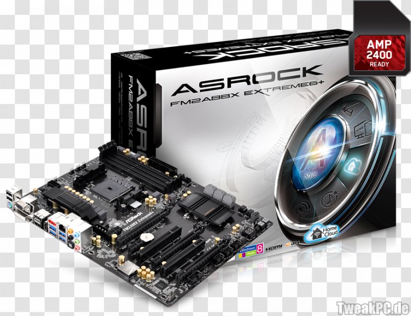 Intel LGA 1150 CPU Socket ASRock Motherboard - Atx Transparent PNG