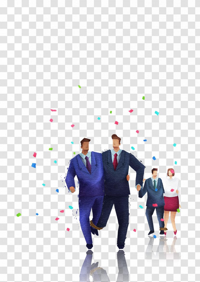 Marketing Business Illustration - Art - People Illustration,group Transparent PNG