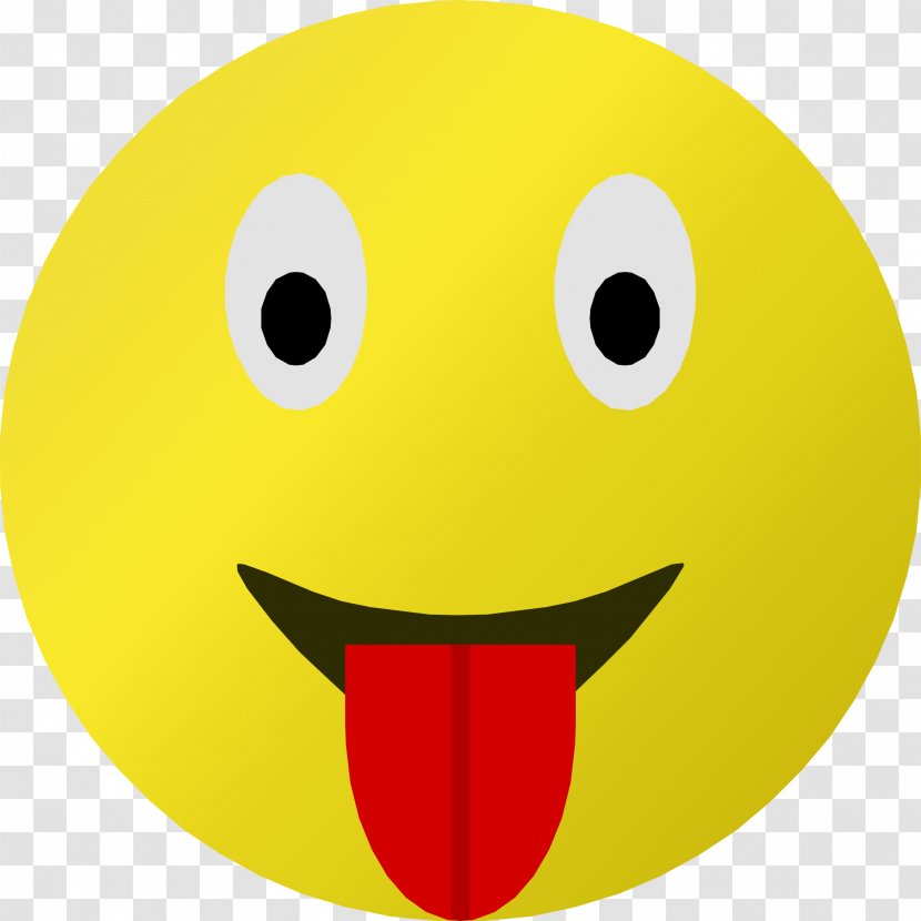 Smiley Emoticon Tongue Clip Art Transparent PNG