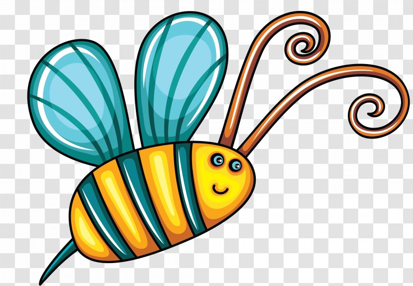 Bee Insect Clip Art - Monarch Butterfly Transparent PNG