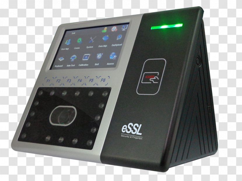Time And Attendance Biometrics Access Control Facial Recognition System - Electronic Instrument - Face Technology Transparent PNG