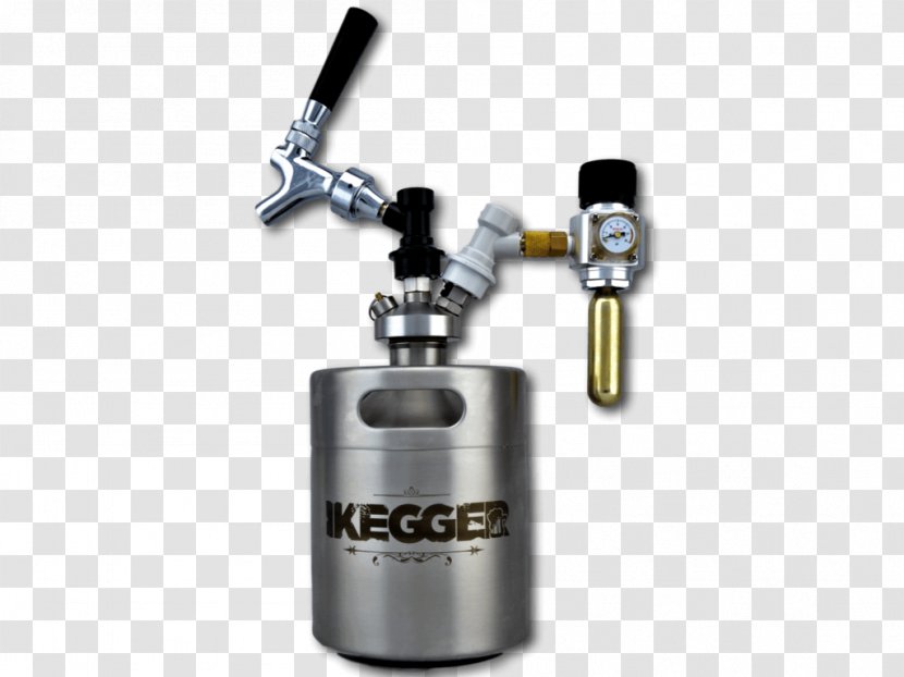 Beer Tap Keg Growler Fizzy Drinks - Homebrewing Winemaking Supplies Transparent PNG