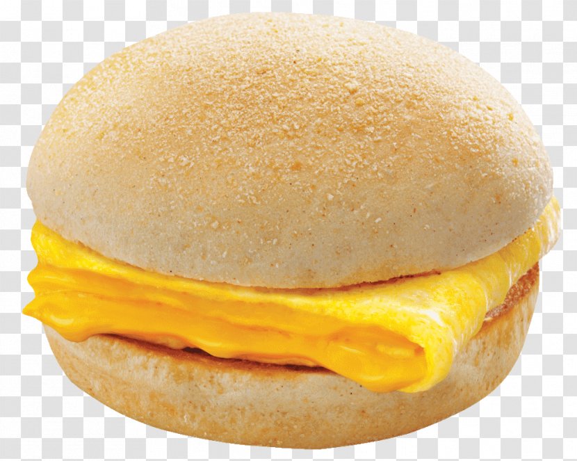 Breakfast Sandwich Hamburger Fast Food Cheeseburger - Melted Cheese Transparent PNG