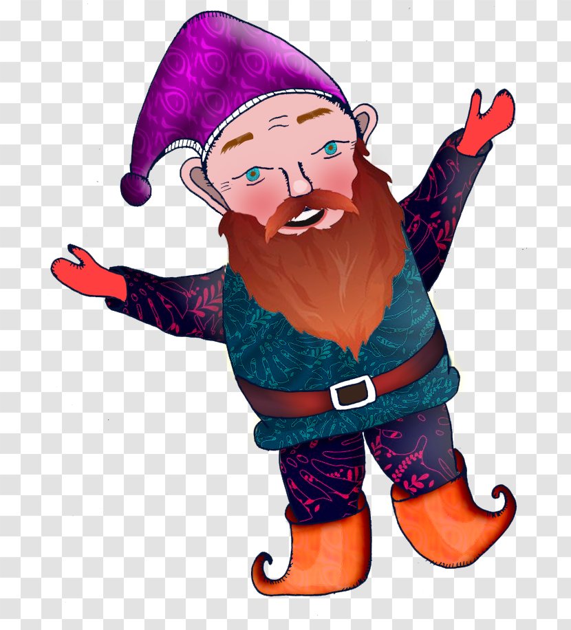 Illustration Clip Art Santa Claus (M) Product Thumb - Gnome Transparent PNG