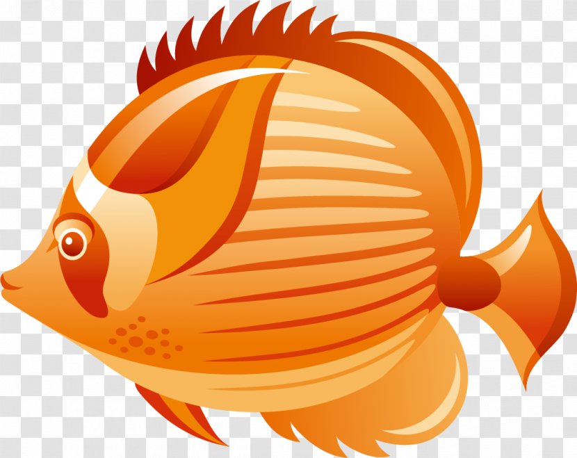 Fish - Animation - Hand Drawn Flat Decoration Transparent PNG