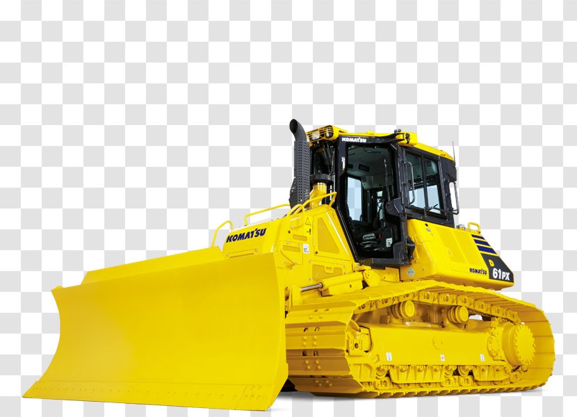 Komatsu Limited Bulldozer Heavy Machinery Construction Transparent PNG