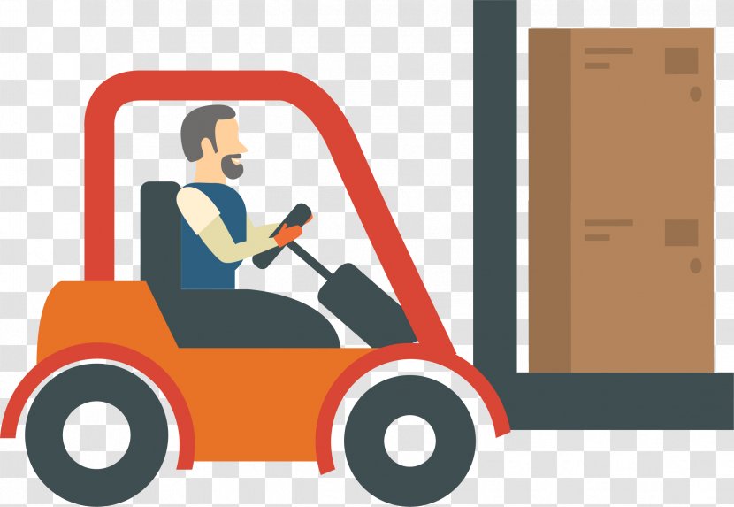 Logistics Transport Clip Art - Cartoon - Courier Transparent PNG