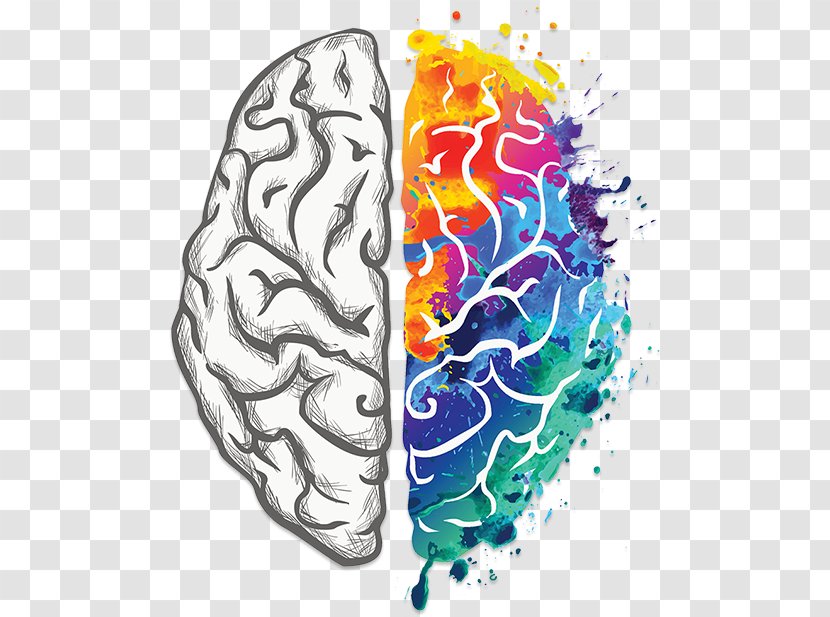 Human Brain Creativity Your Creative Lateralization Of Function - Heart Transparent PNG