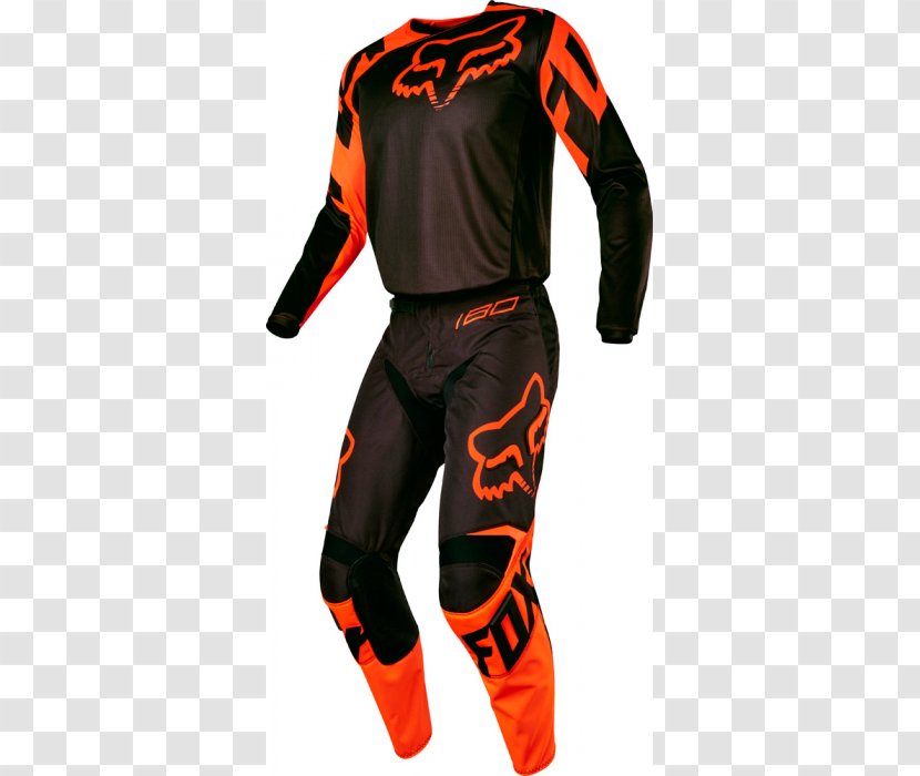 T-shirt Fox Racing Jersey Pants Suit - Motorcycle Protective Clothing Transparent PNG