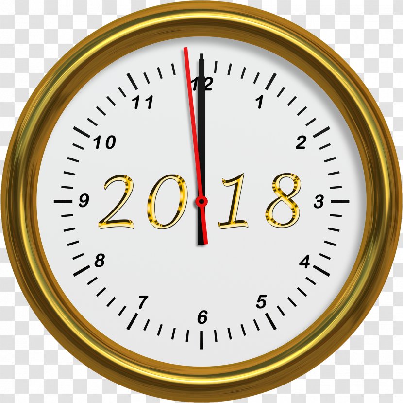 New Years Eve Background - Clock - Home Accessories Furniture Transparent PNG
