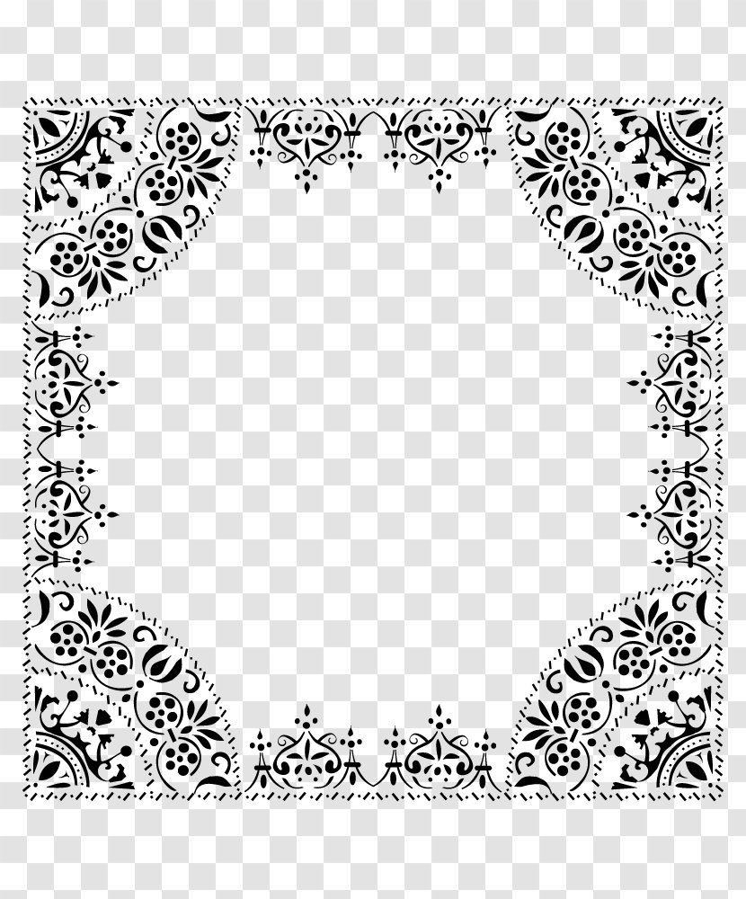 Picture Frames Paper Vytynanky Drawing Photography - Home Accessories - Lace Vector Material Transparent PNG