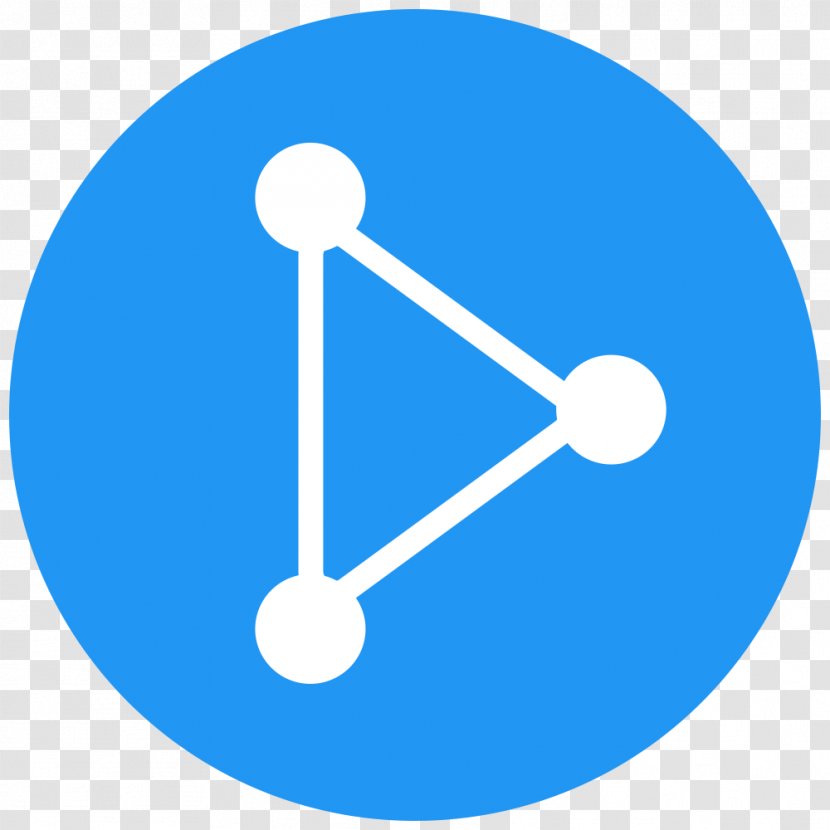 Circle Technology - Blue Transparent PNG