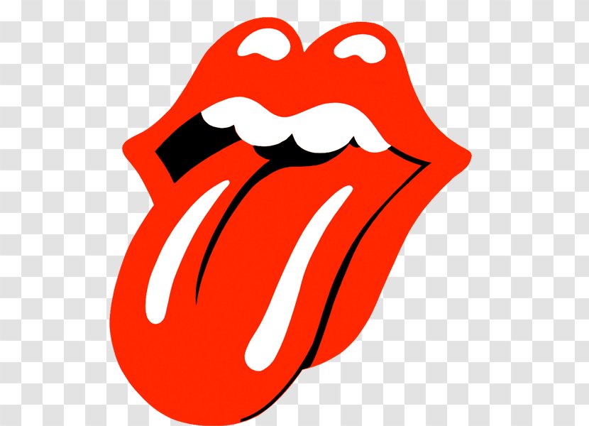 The Rolling Stones Logo Zip Code Tour Musical Ensemble - Cartoon - Rock Transparent PNG
