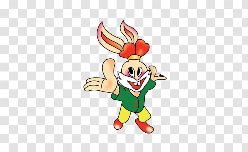 Chinese New Year Zodiac Fu Rabbit Lunar - Cartoon - Bunnies Welcome You Transparent PNG