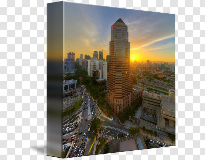 Skyline Skyscraper Metropolis Building Cityscape - Tower Block - Kuala Lumpur Transparent PNG