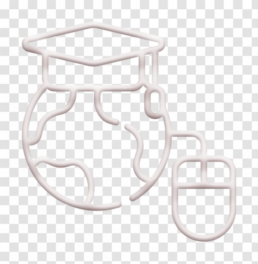 University Icon Online Learning Icon World Icon Transparent PNG