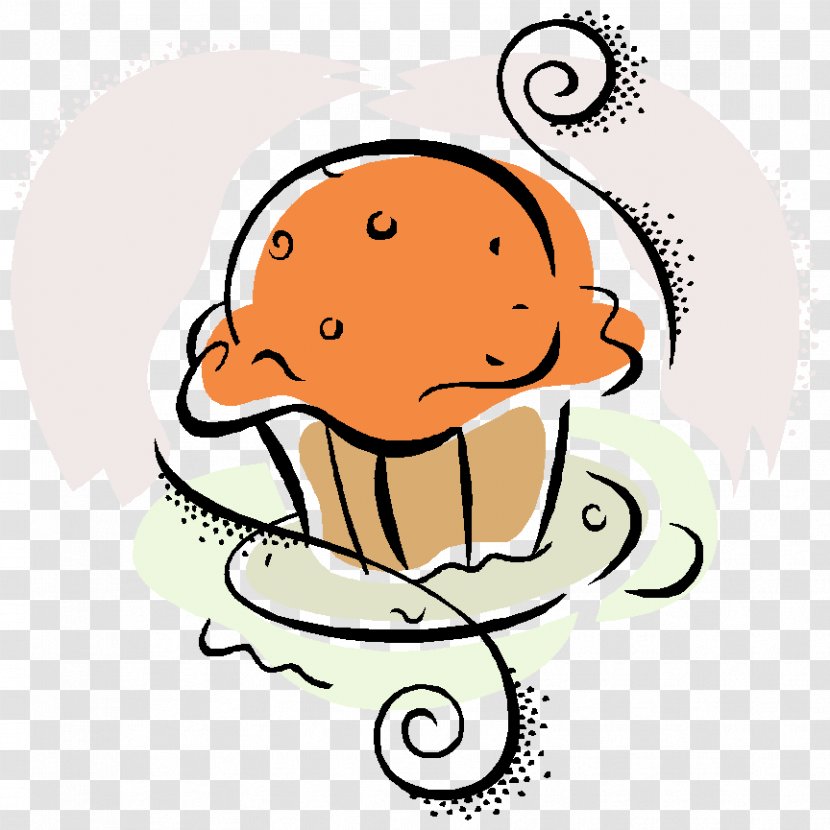 Poppyseed Muffin Cupcake Clip Art - Cartoon - Flower Transparent PNG